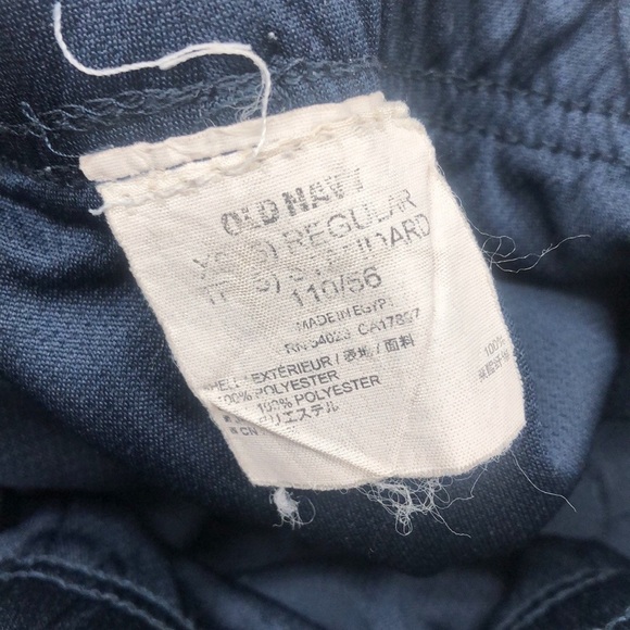 Old Navy navy blue mesh athletic youth shorts - Picture 3 of 4